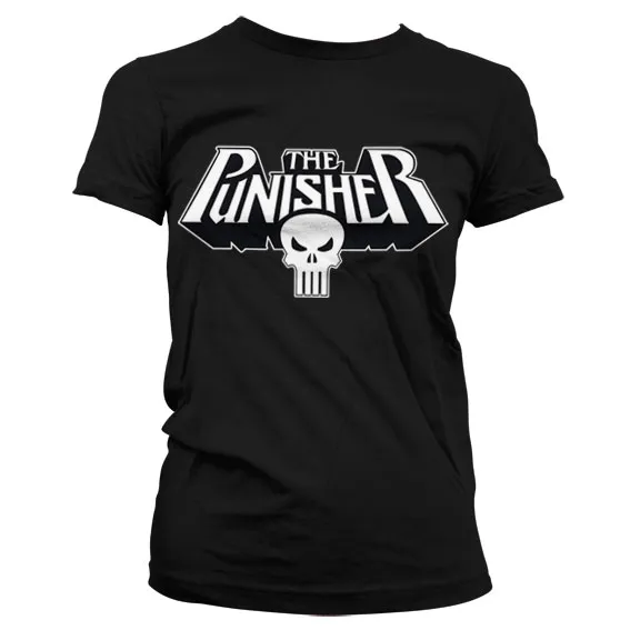 The Punisher Logo Girly T-Shirt